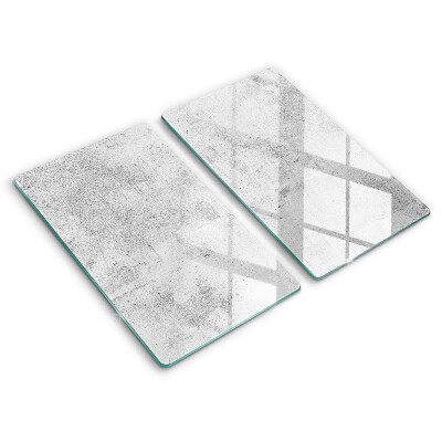 Tűzhelyvédő üveglap 2 darab Beton textúra