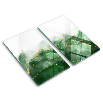 Tűzhelyvédő üveglap 2 darab Természet absztrakt