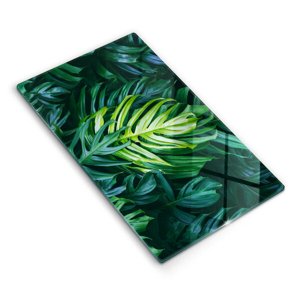 Tűzhelyvédő Vad monstera levelek