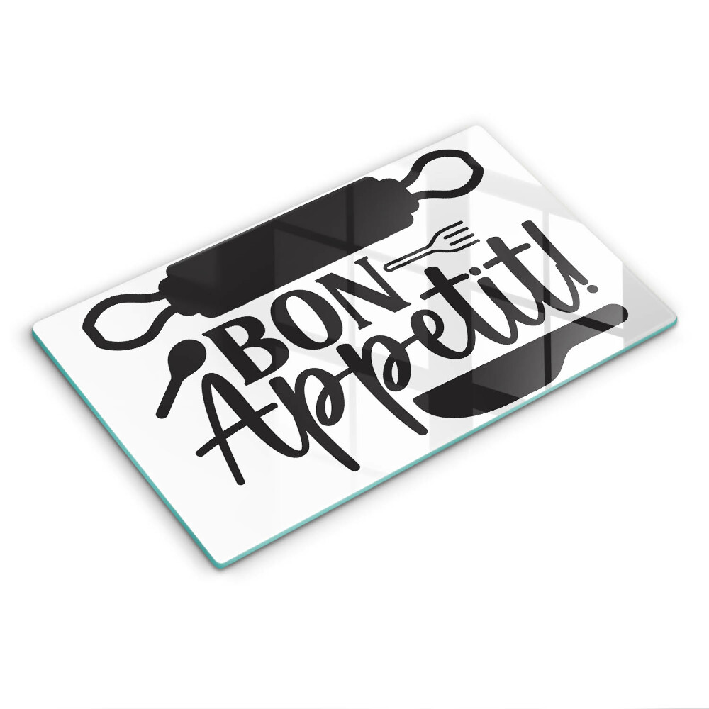Tűzhely fedőlap Bon Appetit felirat