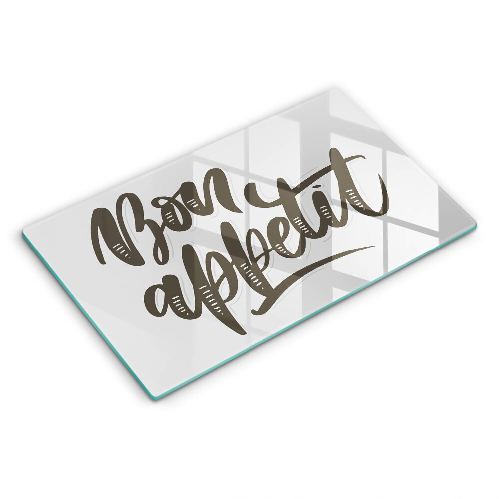 Tűzhely fedőlap Bon Appetit felirat