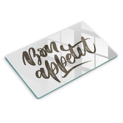 Tűzhely fedőlap Bon Appetit felirat