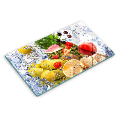 Tűzhely fedőlap Lédús gyümölcs és víz