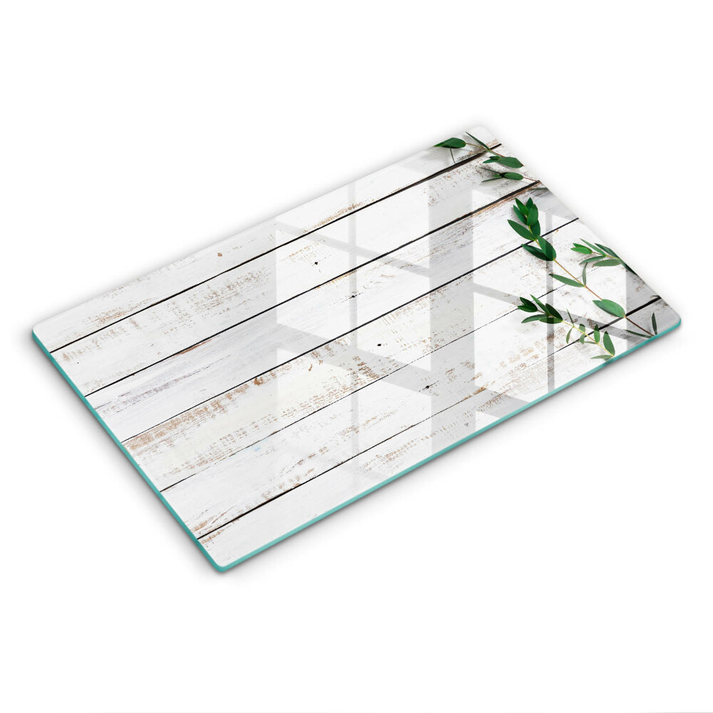 Tűzhely fedőlap Régi deszkák és levelek