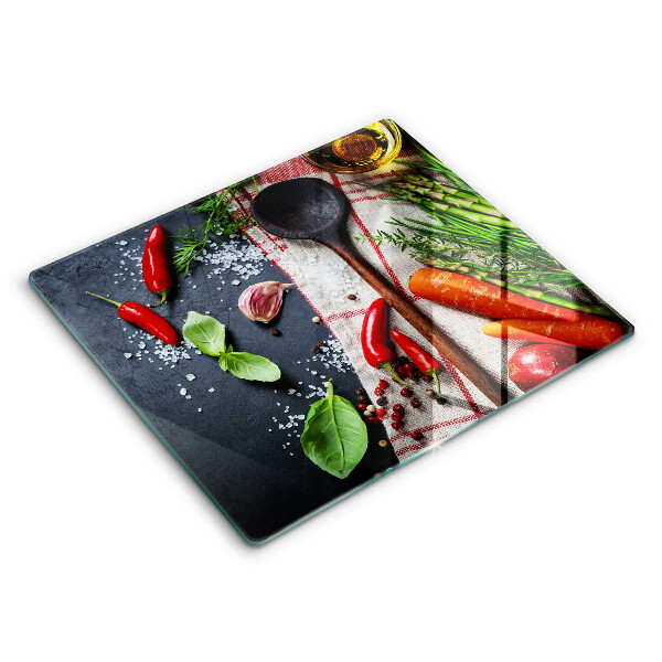 Főzőlap védő üveglap 60x52 cm Konyhai étel