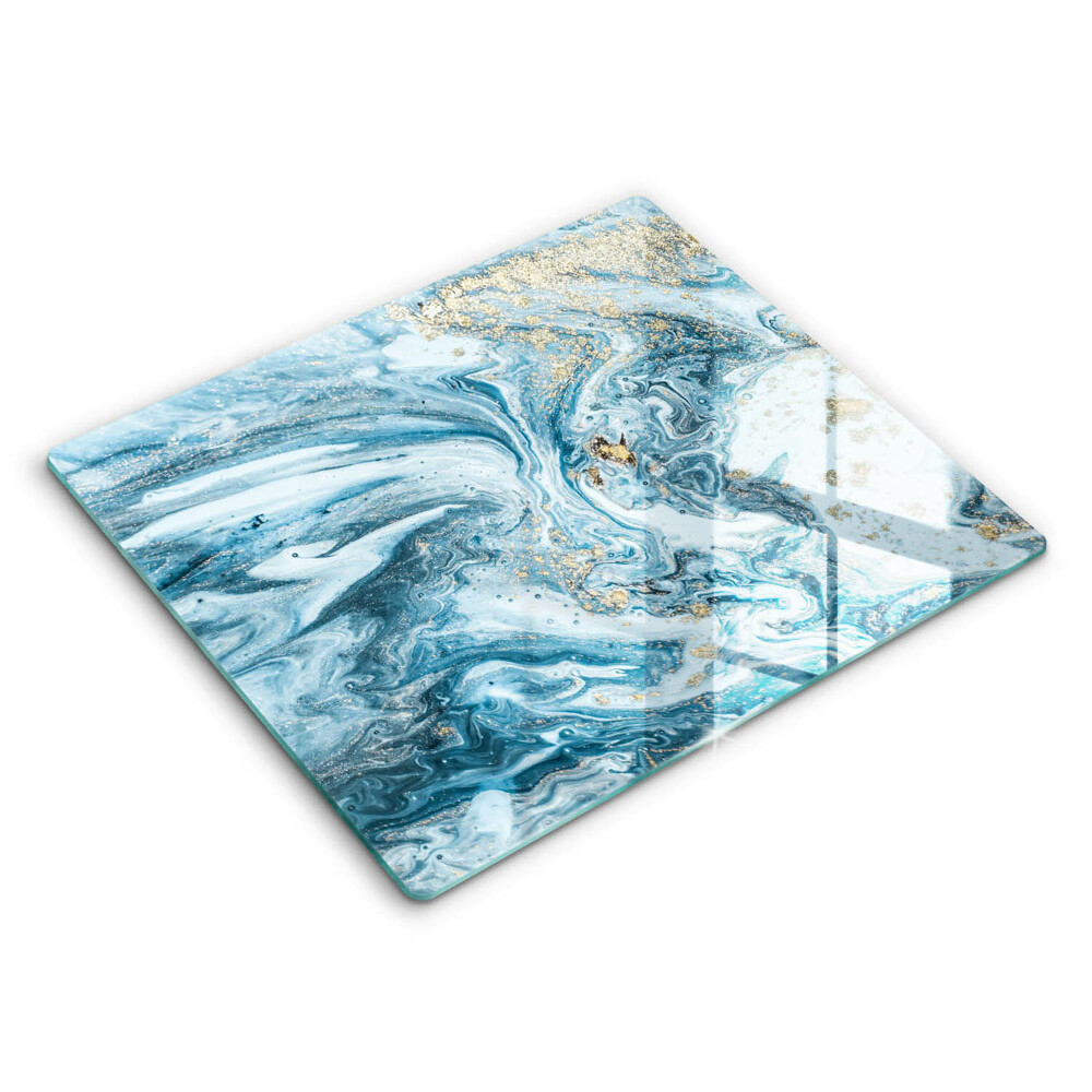 Főzőlap védő üveglap 60x52 cm Szerkezet arannyal