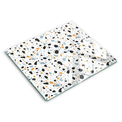 Főzőlap védő üveglap 60x52 cm Dekoratív kő kőedények