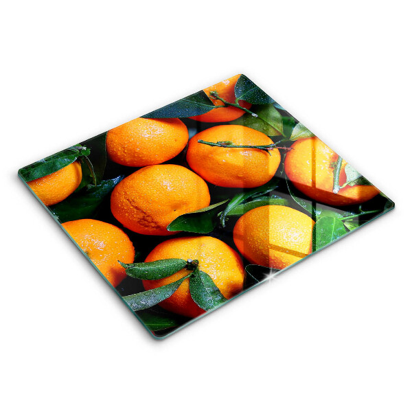Főzőlap védő üveglap 60x52 cm Narancs gyümölcs