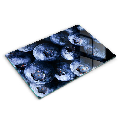 Üveg tűzhelyvédő 80x52 cm Közelkép a bogyós gyümölcsökről