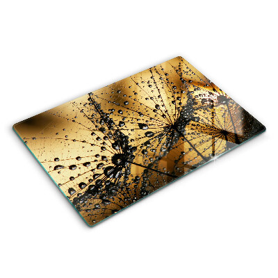 Üveg tűzhelyvédő 80x52 cm Harmat és felfújható tárgyak