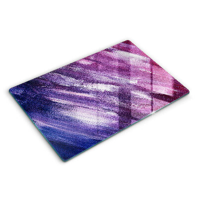 Üveg tűzhelyvédő 80x52 cm Absztrakt festék