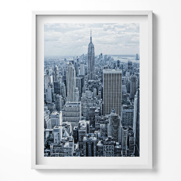 Keretezett kép New York látképe