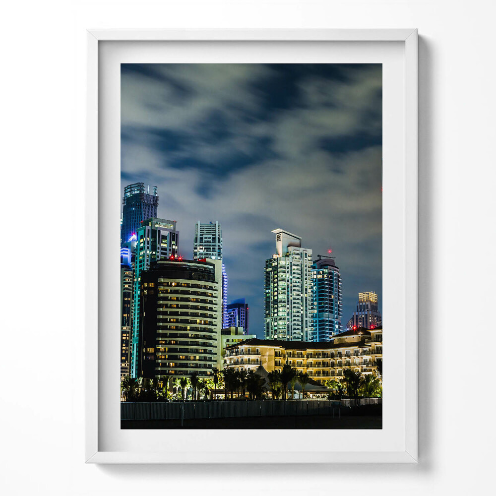 Kép keretben Nagyváros éjszaka