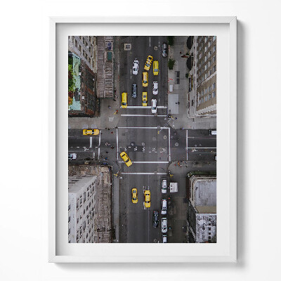 Kép keretben Pálmafa a tengerparton naplementében