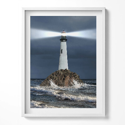 Kép keretben Világítótorony