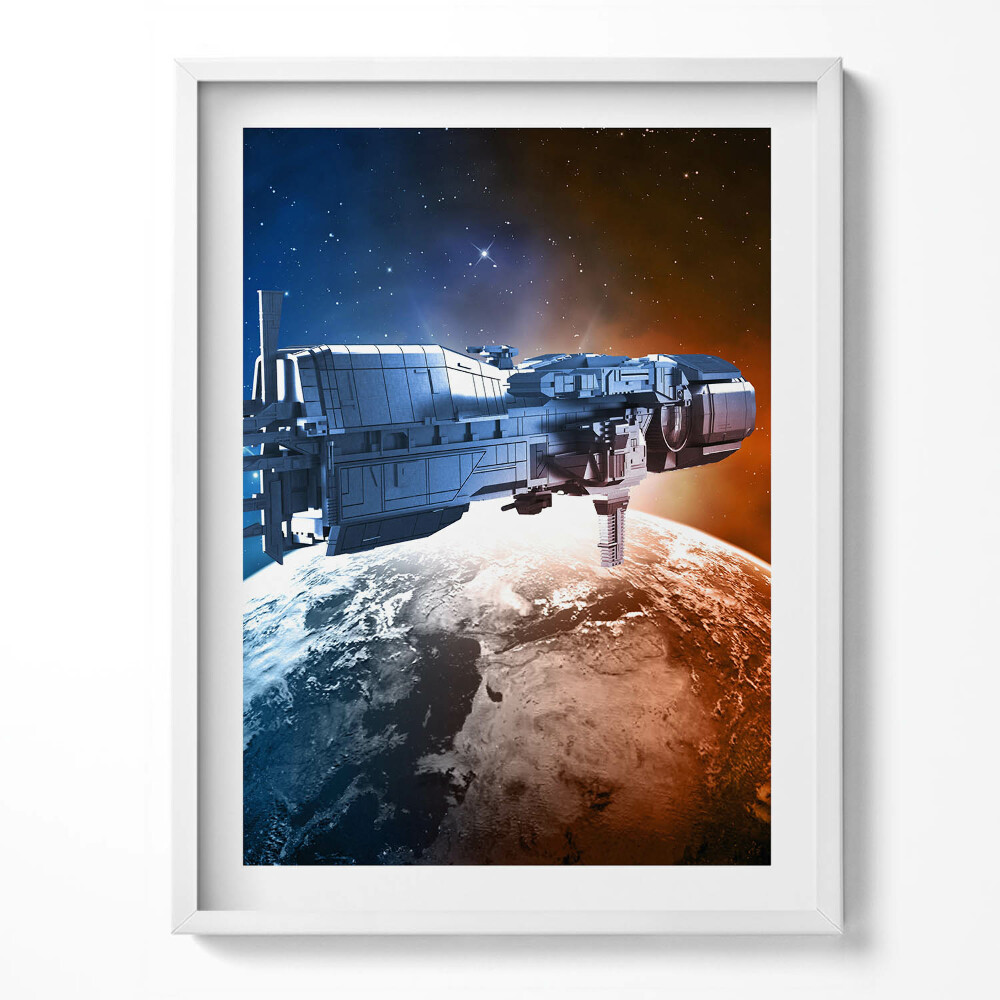 Kép keretben Űrhajó