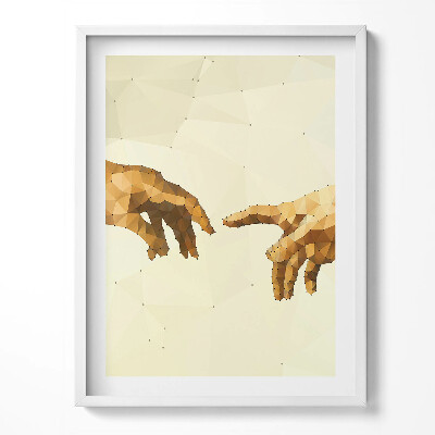 Keretezett kép Ádám megteremtése