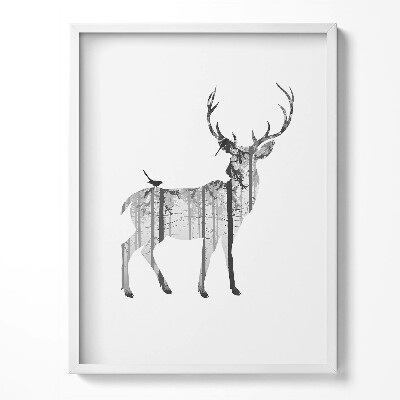 Kép keretben Galoppozó ló