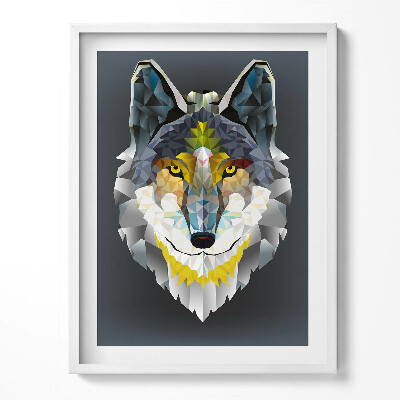 Keretezett kép Farkasfej