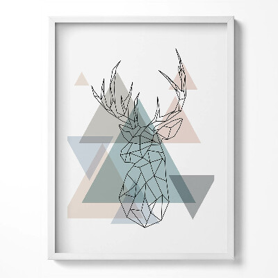 Keretezett kép Geometrikus rénszarvas