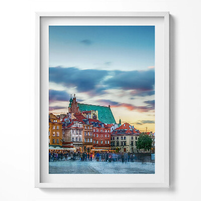 Kép keretben Varsói vár Óváros