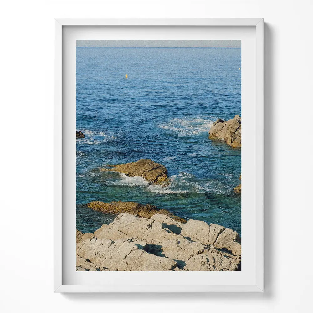 Keretezett kép Costa Brava partja