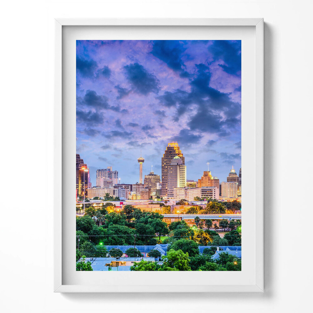 Kép keretben Vízesés a dzsungel közepén