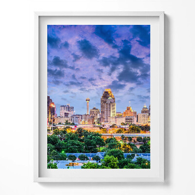 Kép keretben Vízesés a dzsungel közepén