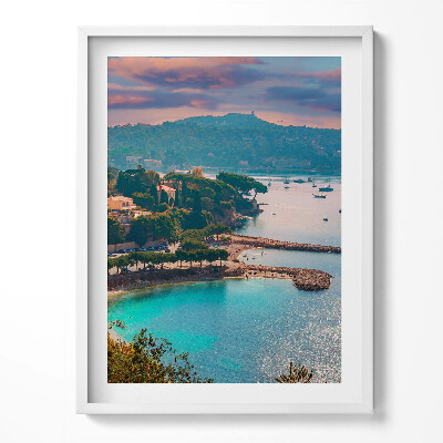 Keretezett kép Kilátás a Côte d'Azurra