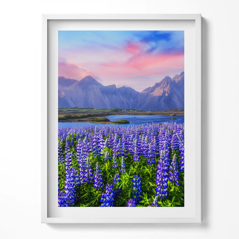 Keretezett kép Gyönyörű természeti táj Olaszország