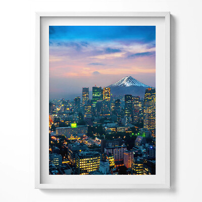 Kép keretben Város éjszaka