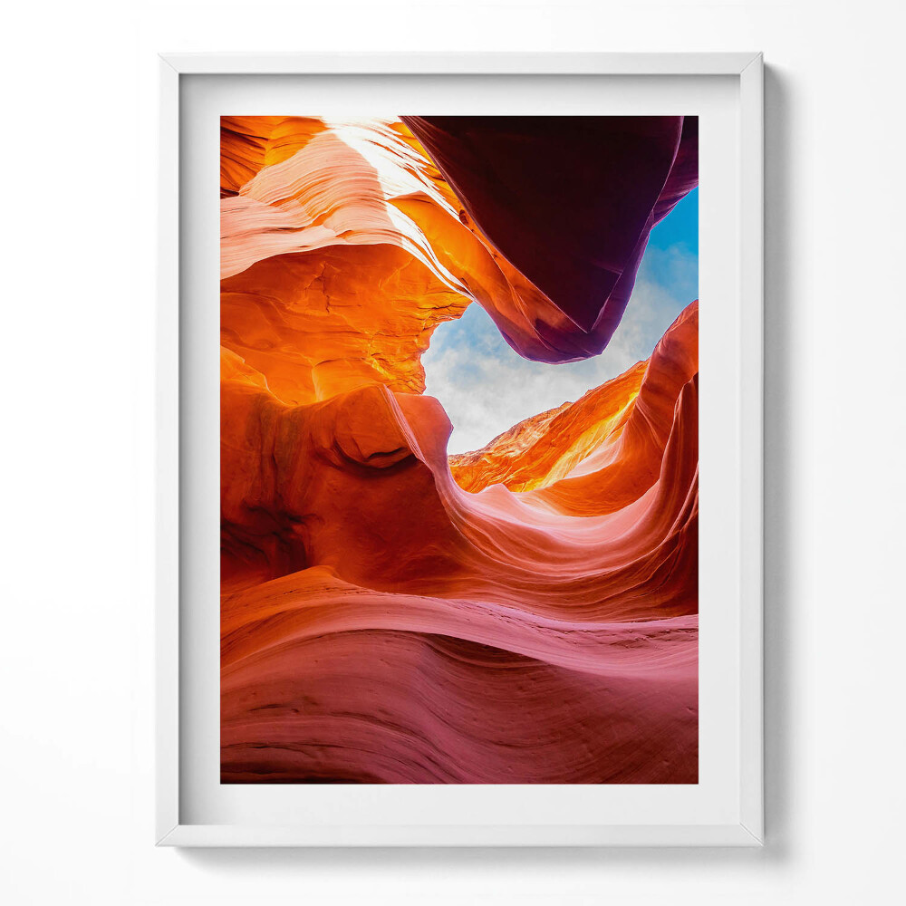 Kép keretben Kanyon sziklatáj