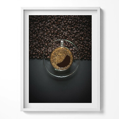 Keretezett kép Kávé és bab