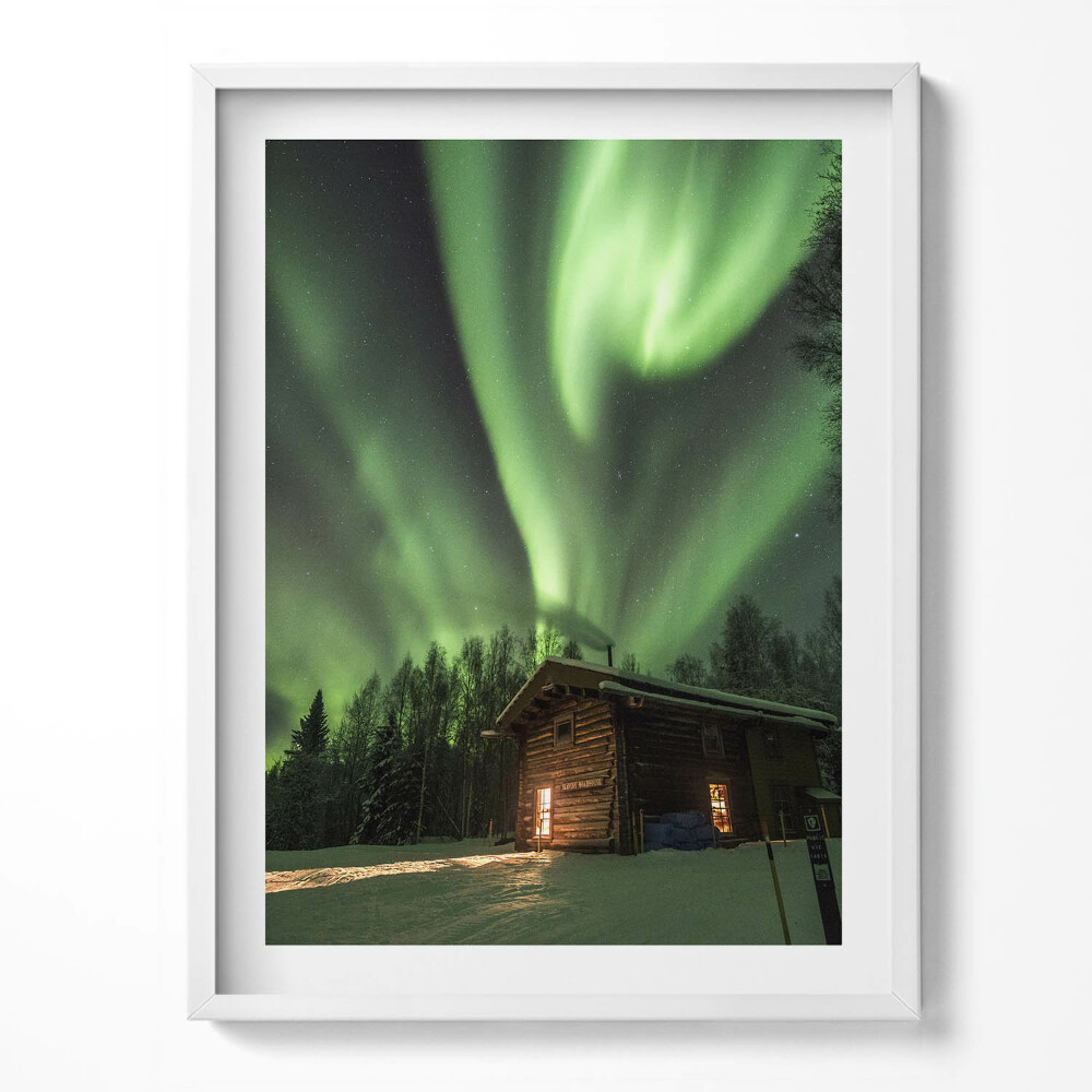 Kép keretben Füvek egy folyóparton