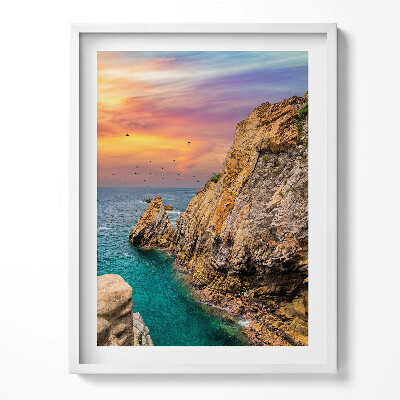 Keretezett kép Cliffscape in La Quebrada Venezuela