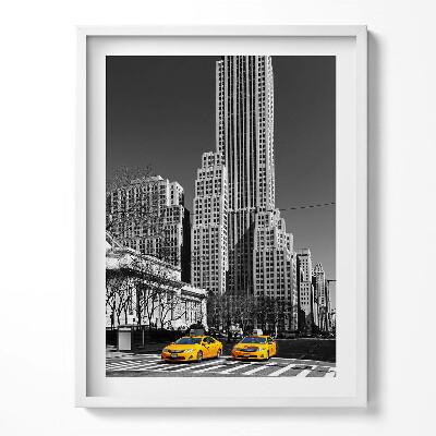 Kép keretben Városi fények este