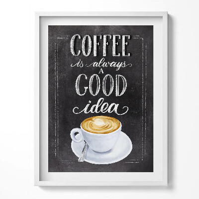 Keretezett kép Felirat a konyhába 