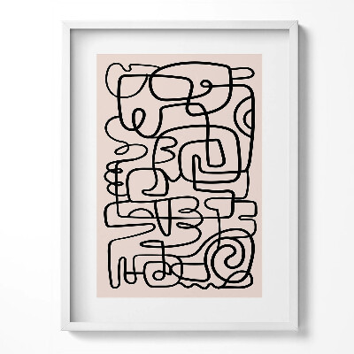 Kép keretben Művészet absztrakt formák