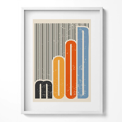 Keretezett kép Modernista színes hangulat