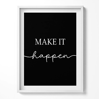 Kép keretben Motivational inscription 