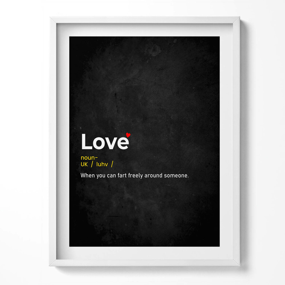 Keretezett kép Creative definition of love