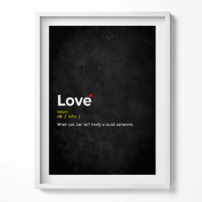 Keretezett kép Creative definition of love