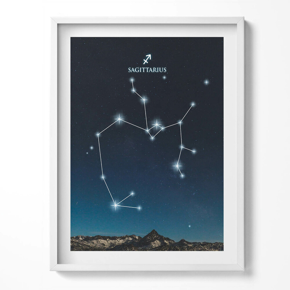 Keretezett kép Nyilas csillagkép