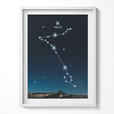 Kép keretben Halak csillagkép
