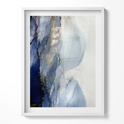 Keretezett kép Absztrakt arannyal