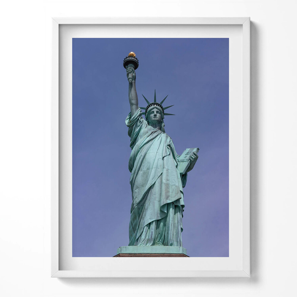 Kép keretben Szabadságszobor az USA-ban New Yorkban