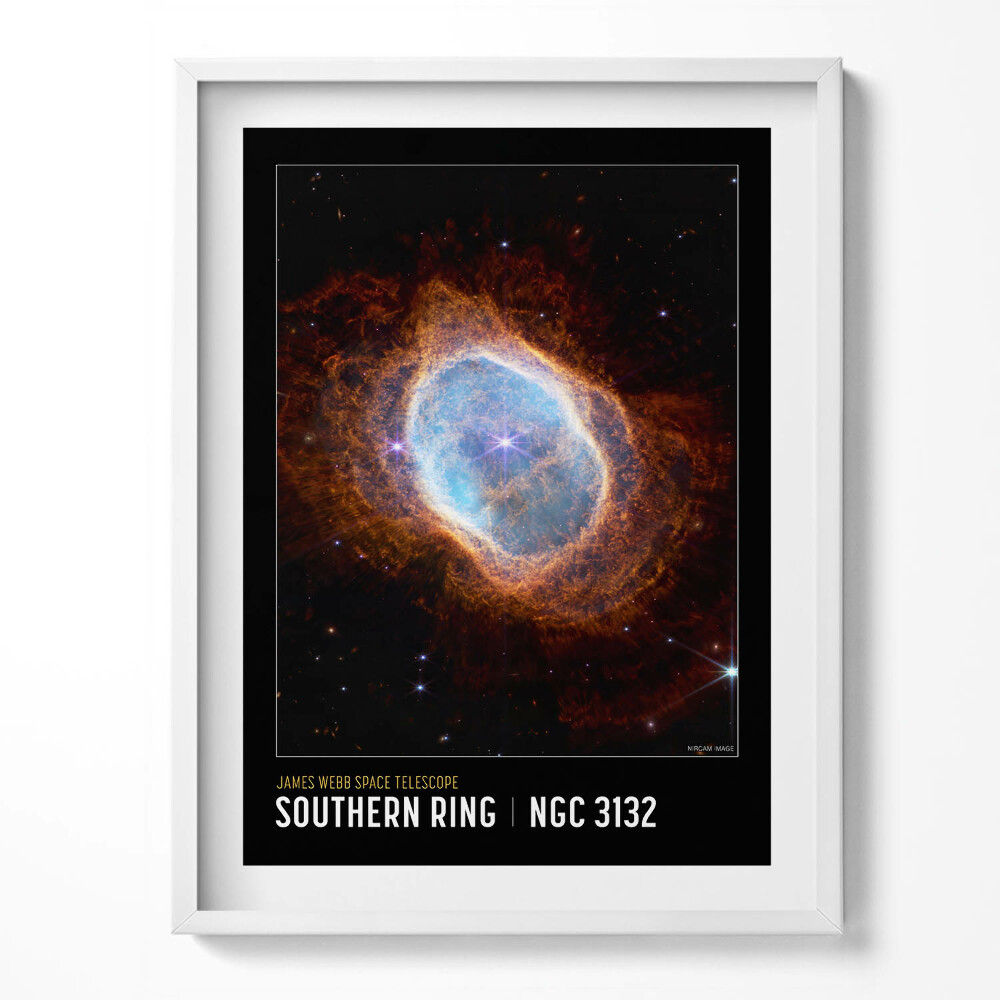 Keretezett kép Plakát űr témájú NASA képek