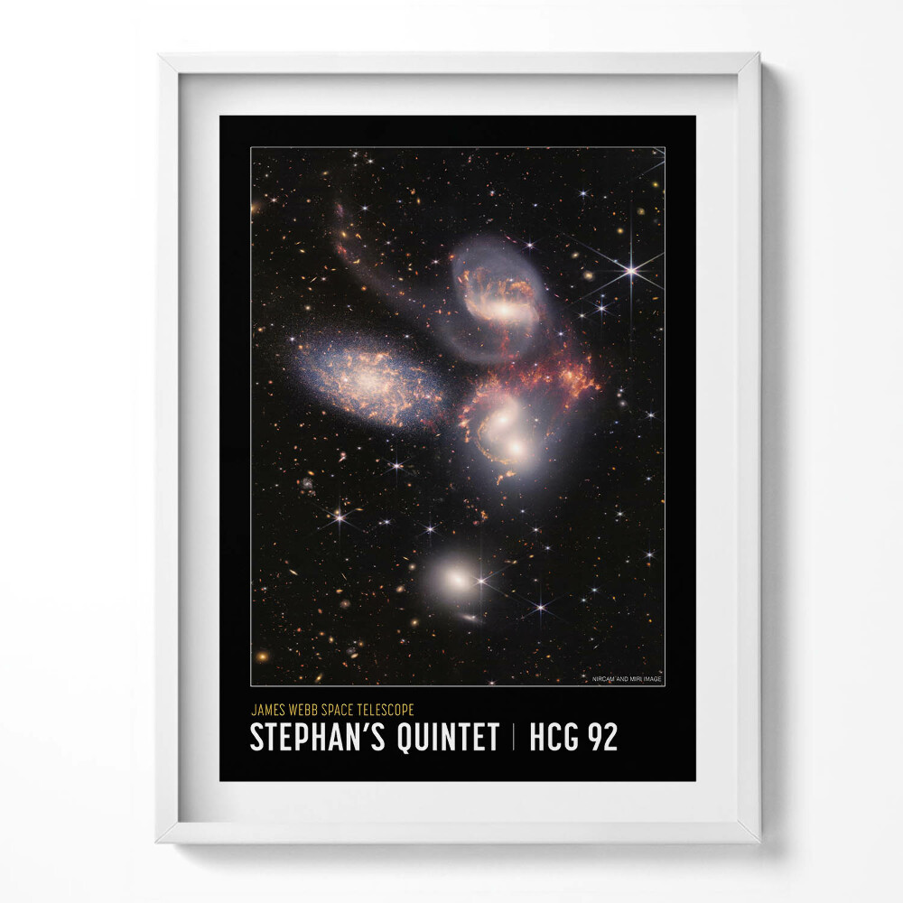 Keretezett kép Plakát űr témájú NASA képek