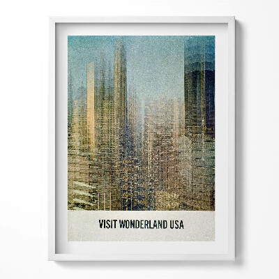 Keretezett kép Illusztráció amerikai épületekről