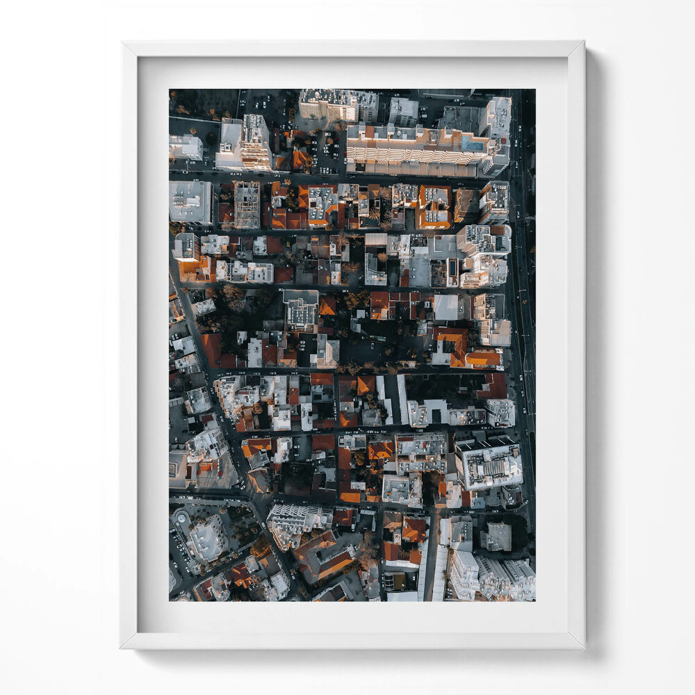 Keretezett kép Kilátás a ciprusi Limassol hegyéről